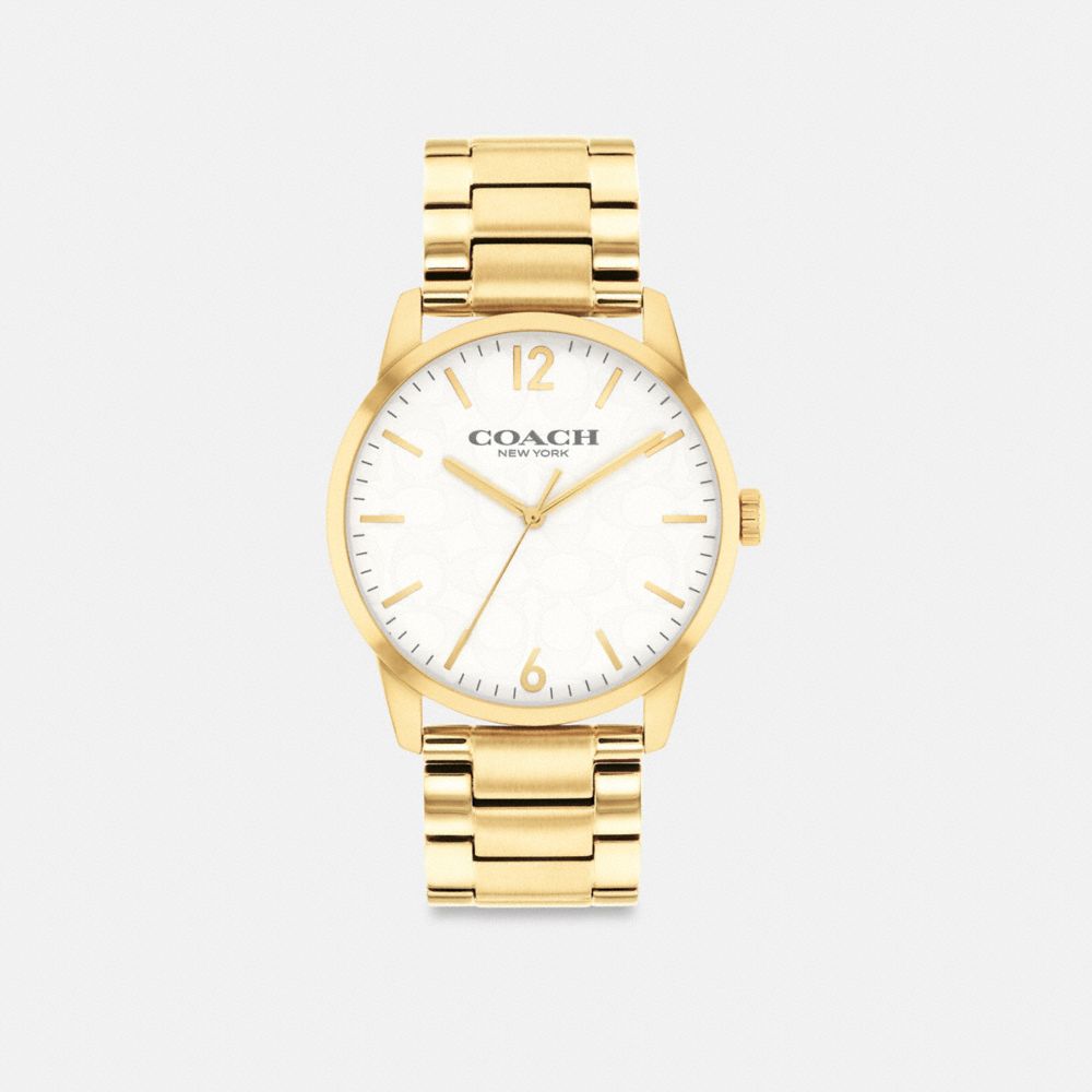 COACH CCT26 Keane Watch, 39 Mm GOLD