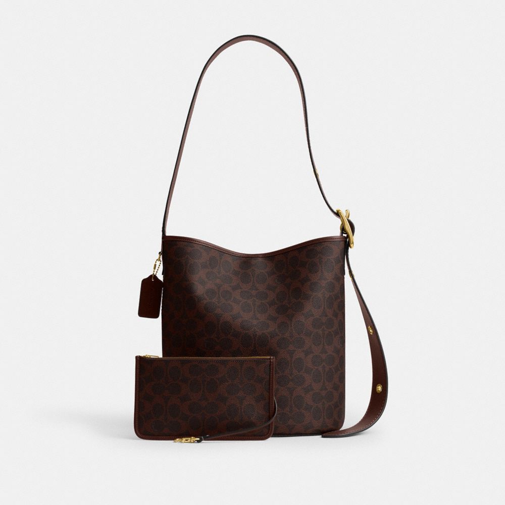 BLEECKER 經典 SIGNATURE 帆布水桶包