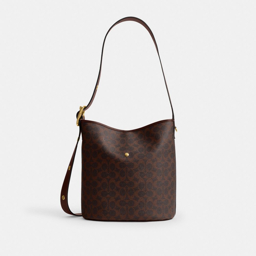 BLEECKER 經典 SIGNATURE 帆布水桶包