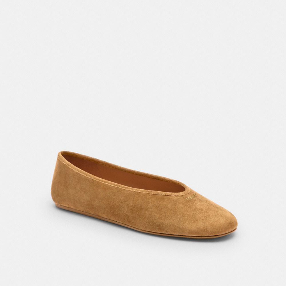 Houston Ballet Flat - CCT59 - Coconut