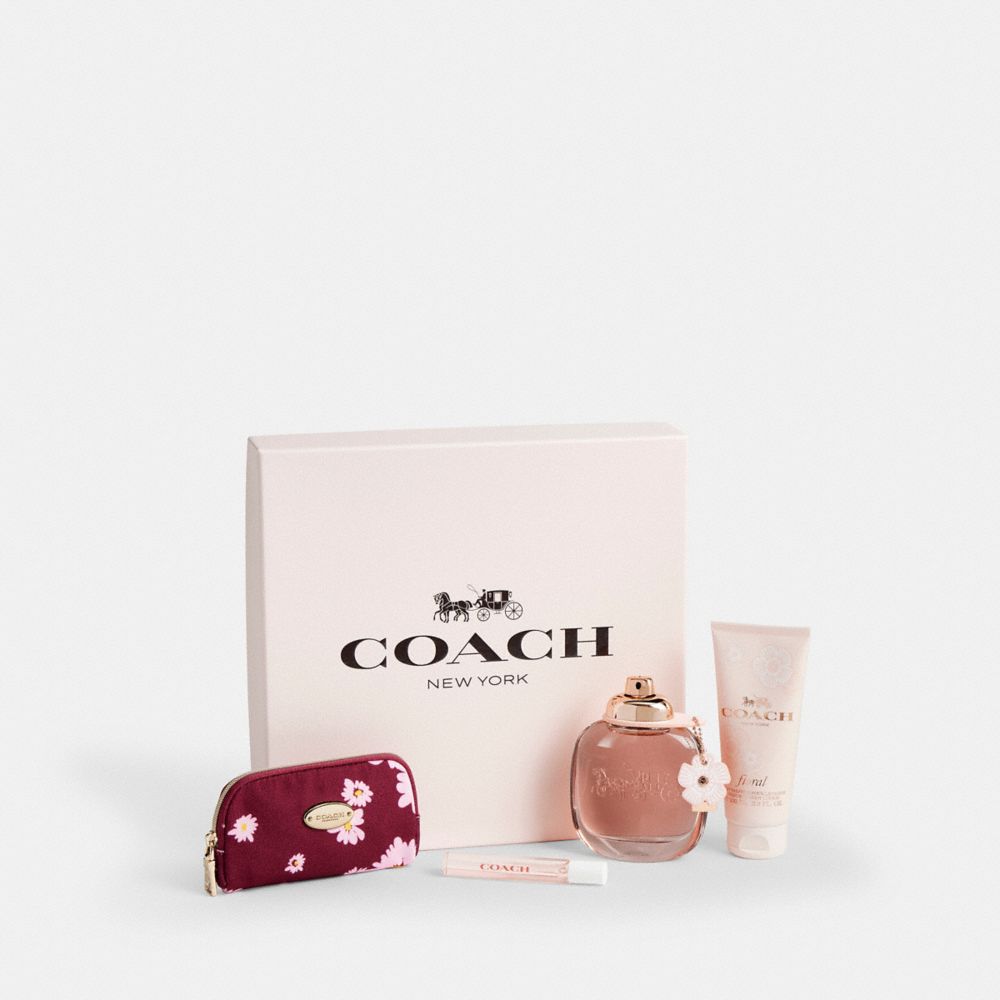 COACH CCU13 Floral Eau De Parfum 4 Piece Gift Set MULTI