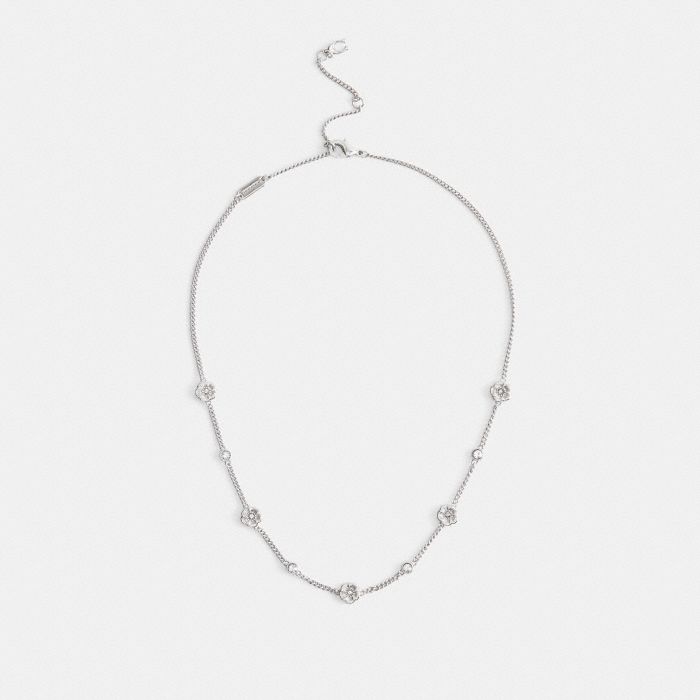 TEA ROSE STATION NECKLACE