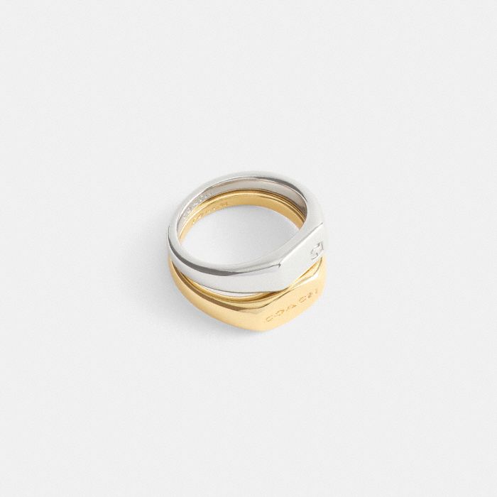 SIGNET RING SET