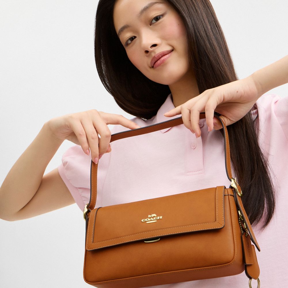ETTA SMALL FLAP SHOULDER BAG