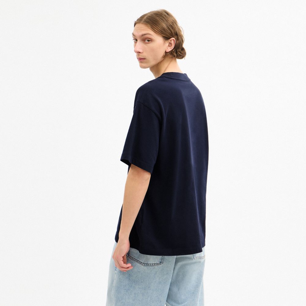 TIGER RELAXED T-SHIRT IN ORGANIC COTTON