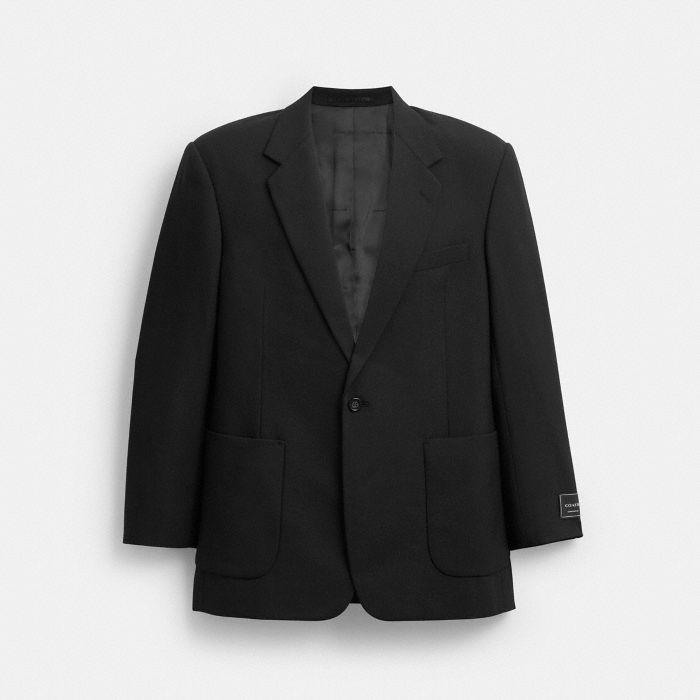 SINGLE BUTTON BLAZER