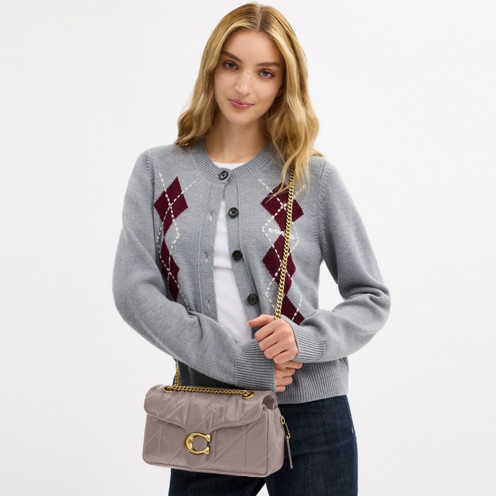 TABBY 絎縫 26 單肩手袋