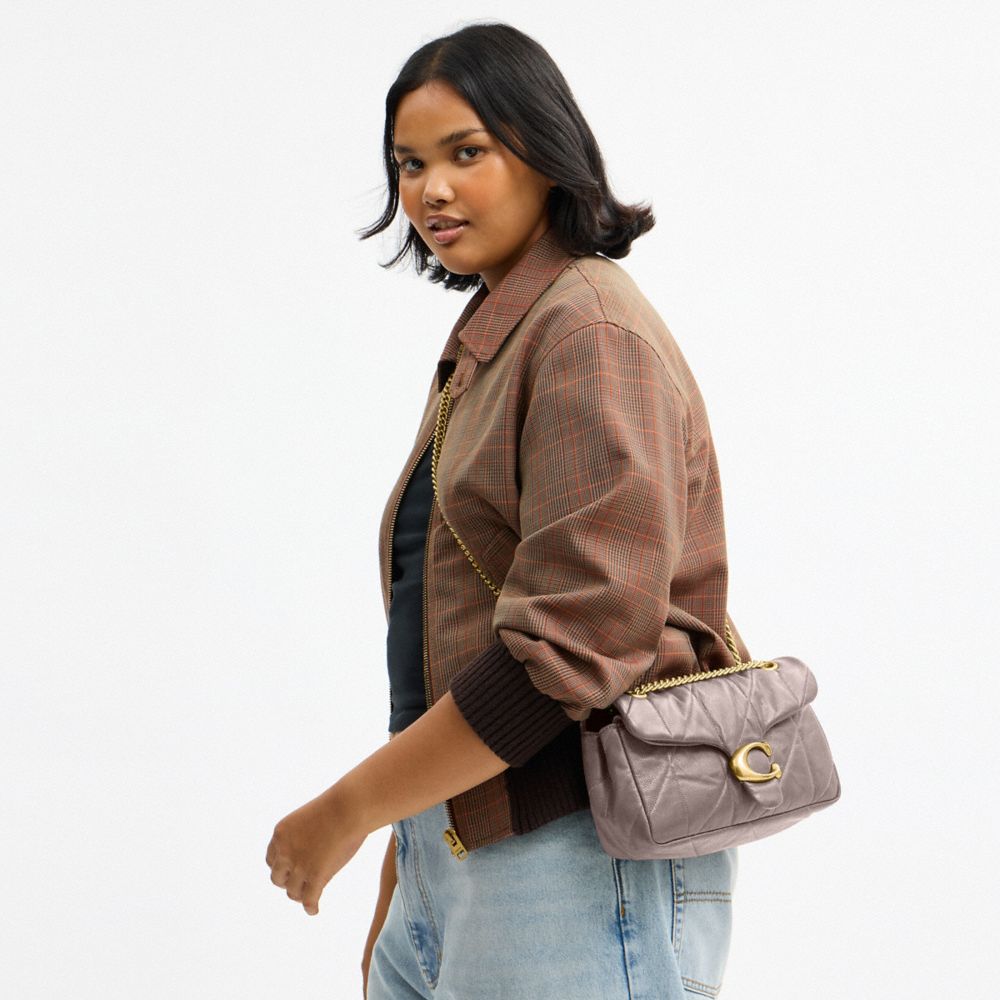 TABBY 絎縫 26 單肩手袋