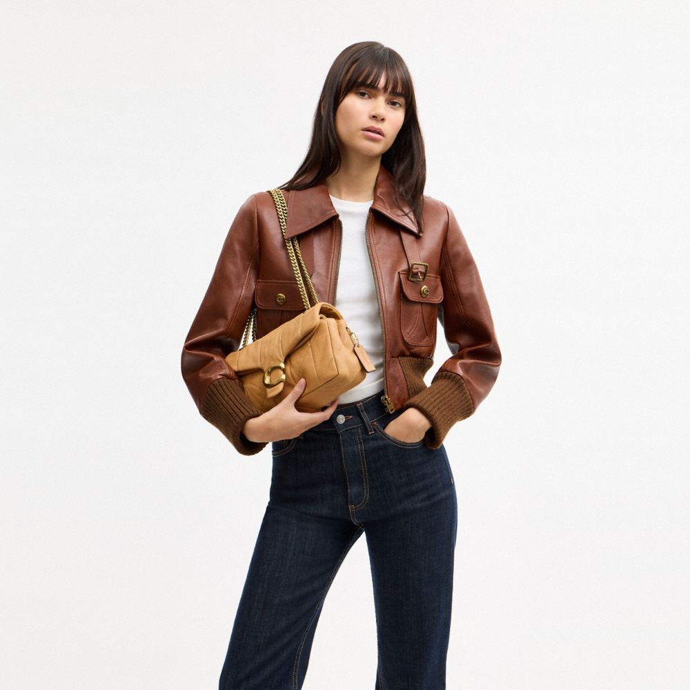 TABBY 絎縫 26 單肩手袋