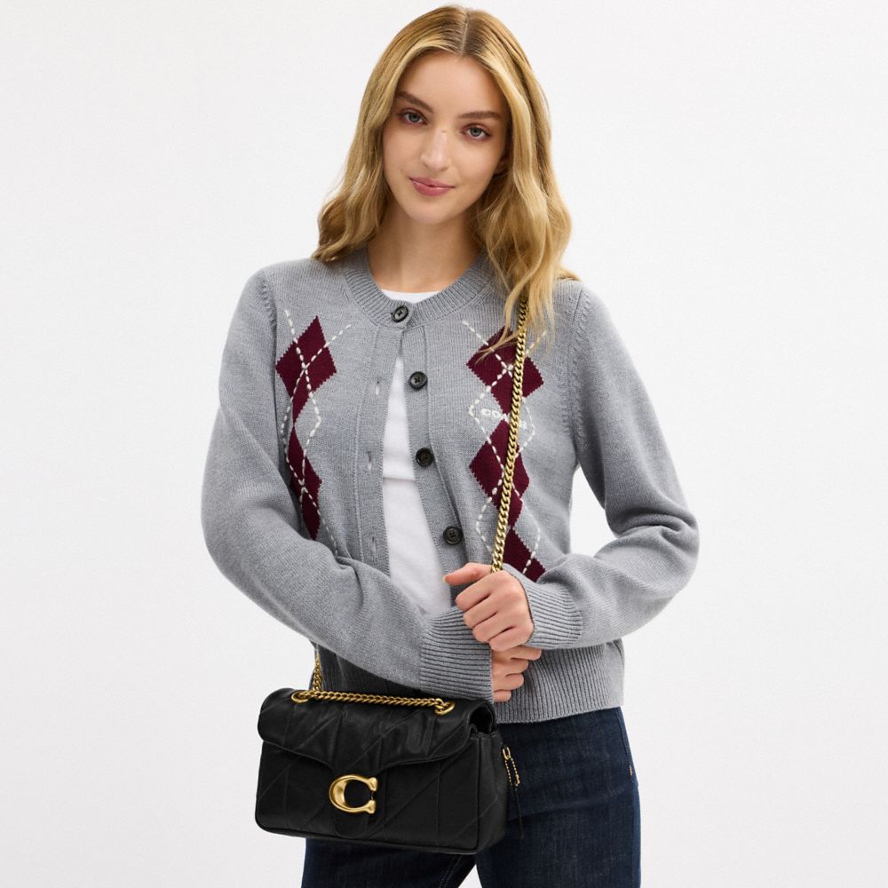 TABBY 絎縫 26 單肩手袋