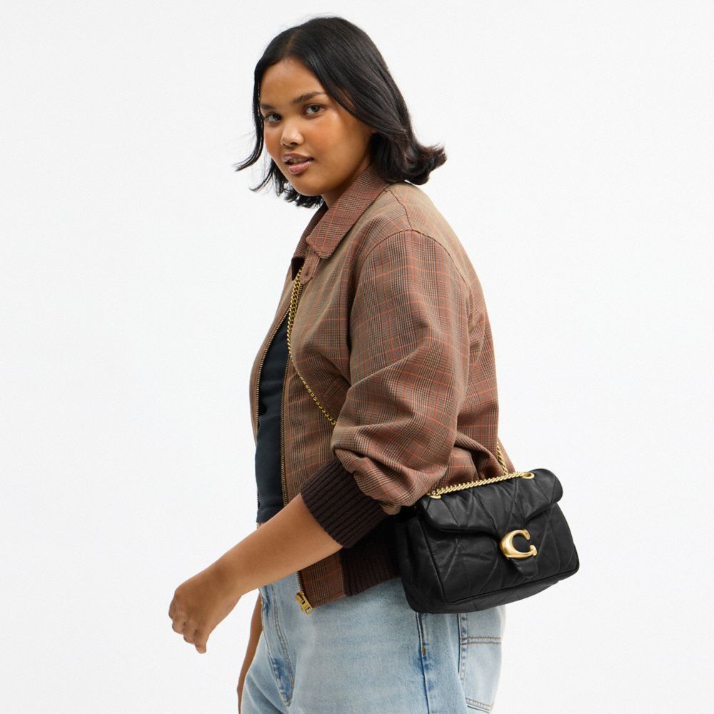 TABBY 絎縫 26 單肩手袋