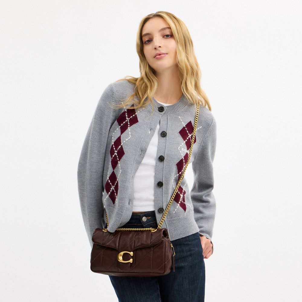 TABBY 絎縫 26 單肩手袋