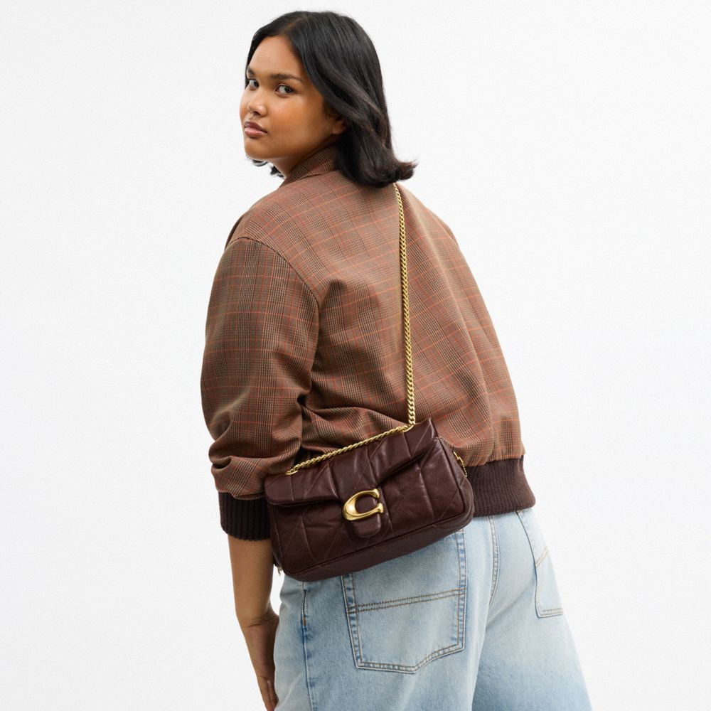 TABBY 絎縫 26 單肩手袋