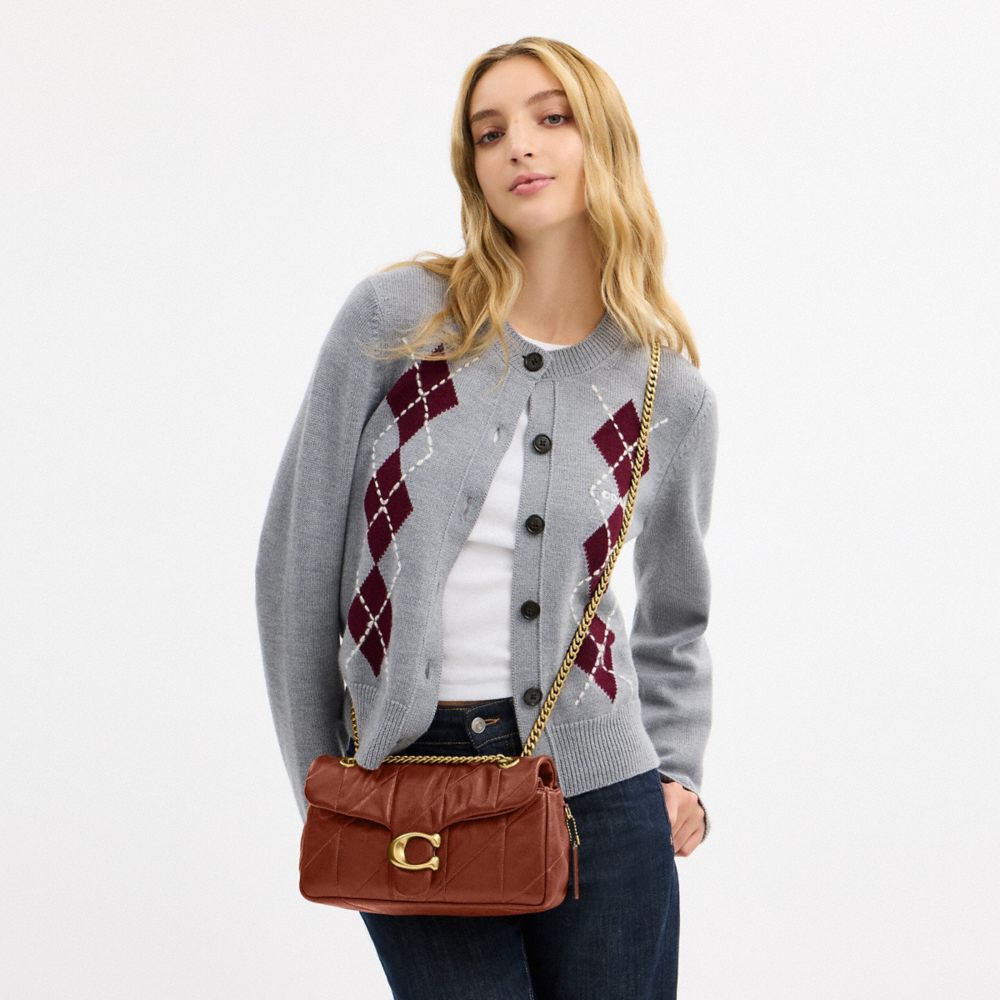 TABBY 絎縫 26 單肩手袋