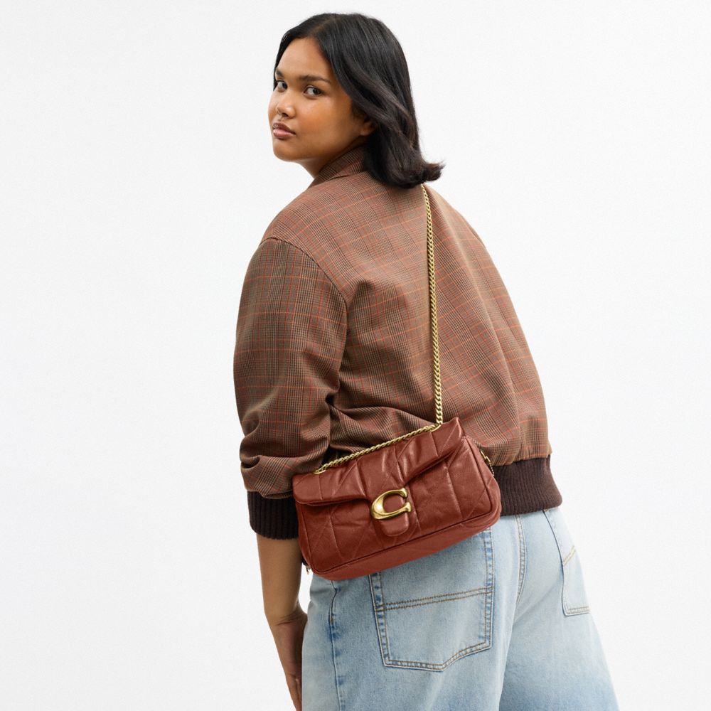 TABBY 絎縫 26 單肩手袋