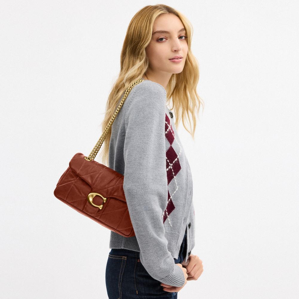 TABBY 絎縫 26 單肩手袋