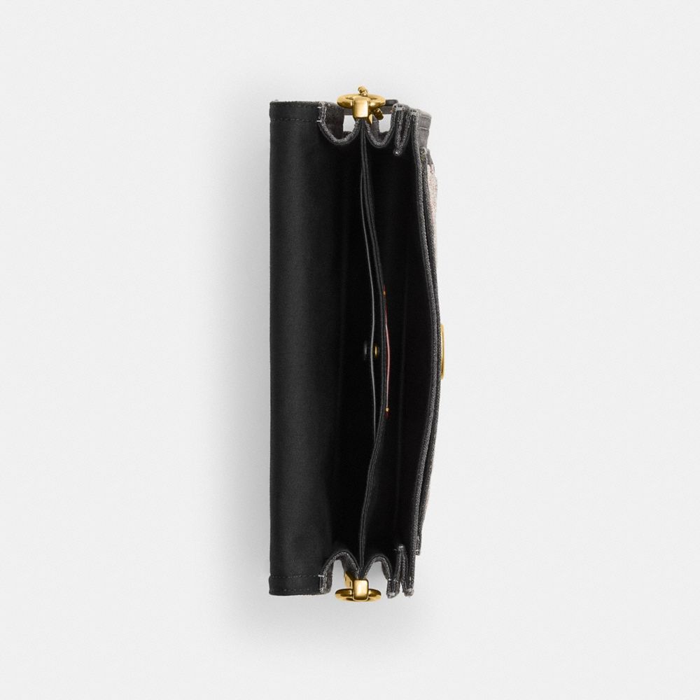 TABBY SHOULDER BAG 26 WITH BEADED BOWS