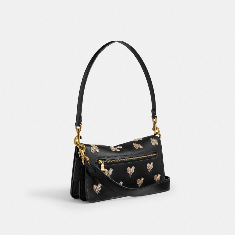 TABBY SHOULDER BAG 26 WITH DAINTY BOW EMBELLISHMENT
