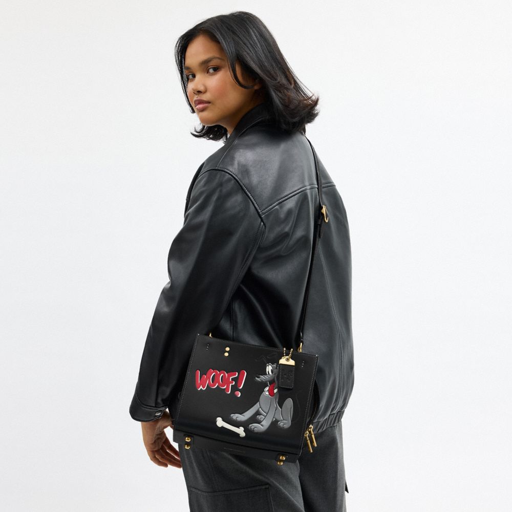 ROGUE DISNEY X COACH 布魯托圖案 25 手袋