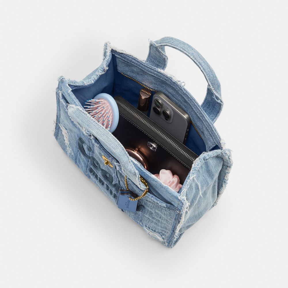 CARGO 丹寧布拼綴 26 托特手袋