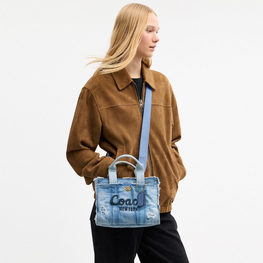 CARGO 丹寧布拼綴 26 托特手袋