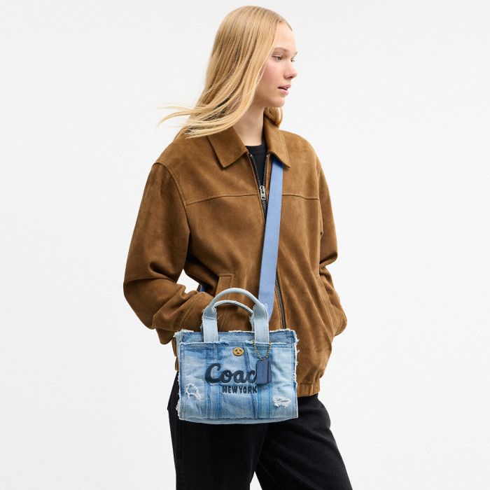 CARGO 丹寧布拼綴 26 托特手袋