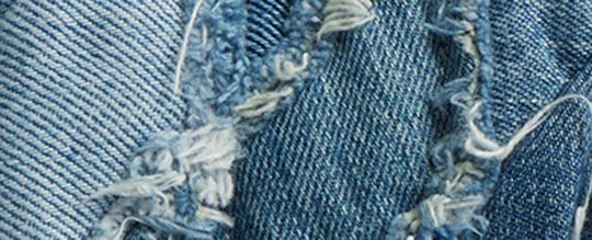 TABBY 復古摯愛丹寧布絎縫拼綴 26 單肩手袋