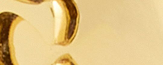 經典 SIGNATURE 加粗圈形耳環