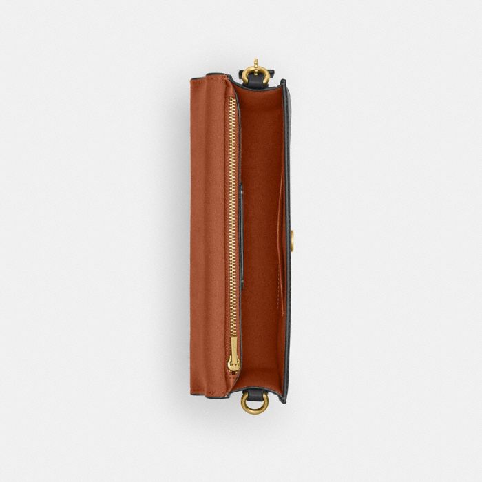 ELORA 頂部手提把斜背手袋