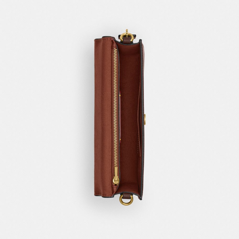 ELORA 頂部手提把斜背手袋