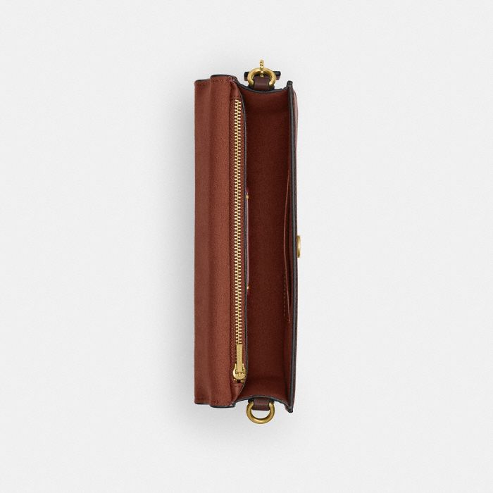 ELORA 頂部手提把斜背手袋