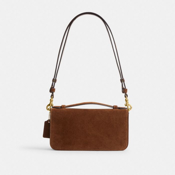 ELORA 頂部手提把斜背手袋