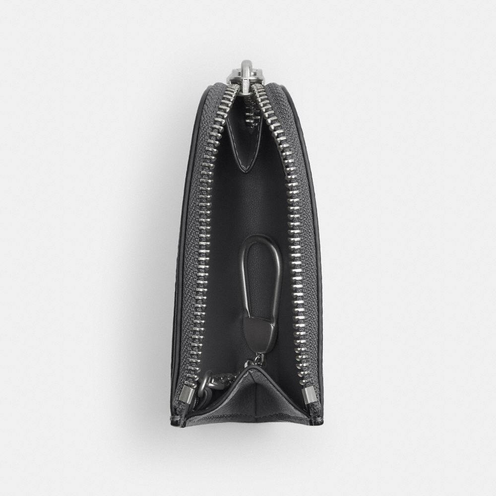 經典 SIGNATUREL 型拉鍊鑰匙包