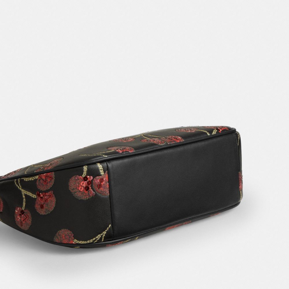 TERI 櫻桃印花單肩手袋