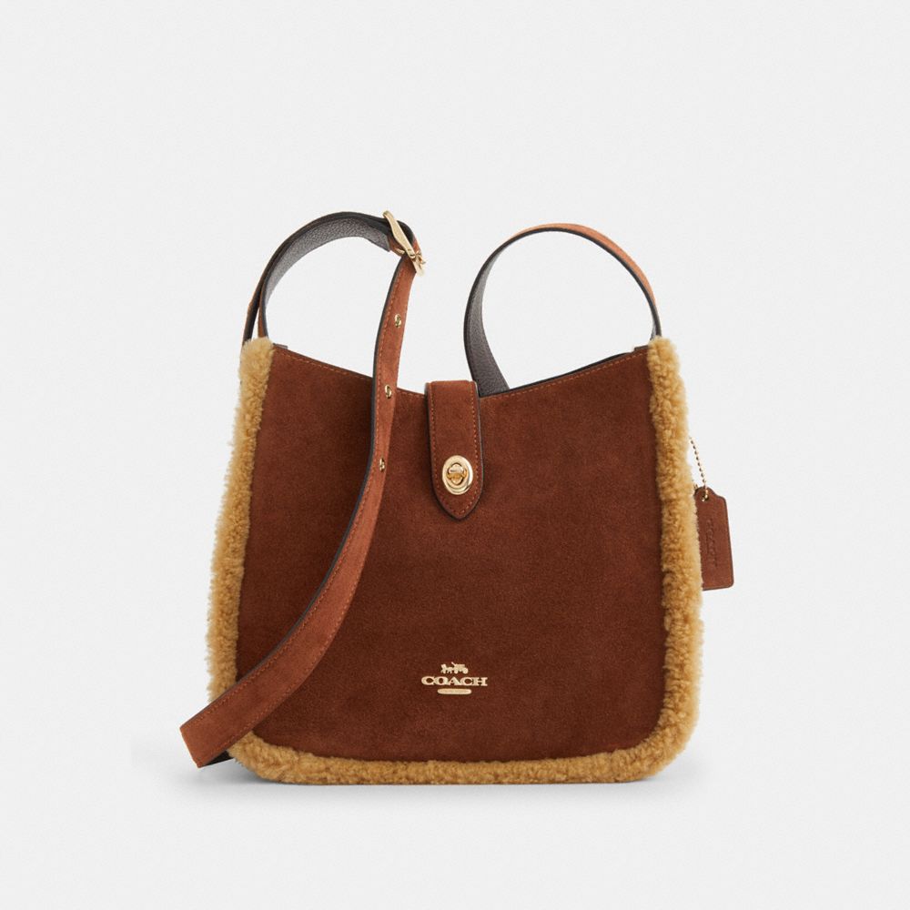 Hadley Convertible Crossbody Bag - CCZ26 - Gold/Vintage Brown Multi