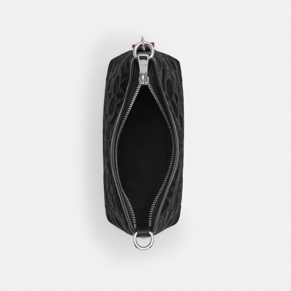 LAUREL SMALL SHOULDER BAG IN SIGNATURE DENIM
