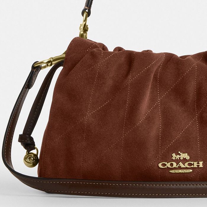 FAYE 絎縫細節單肩手袋