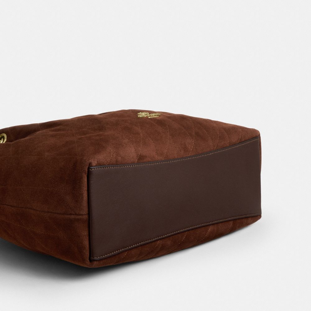 EVELYN 絎縫細節單肩手袋