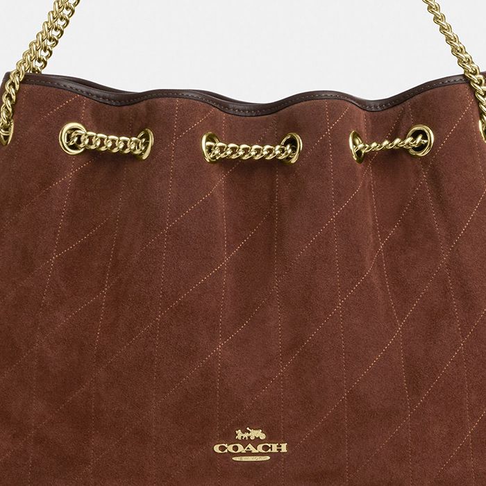 EVELYN 絎縫細節單肩手袋