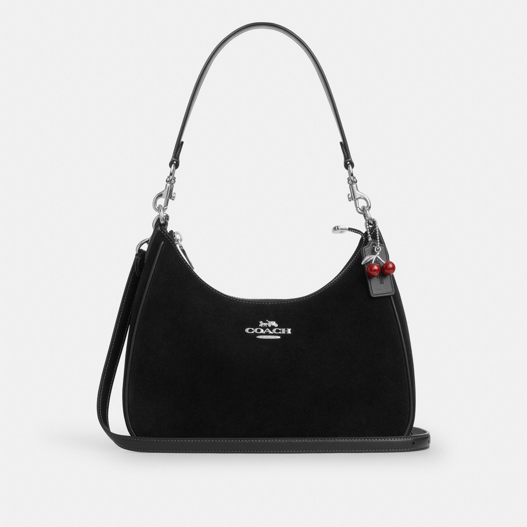 TERI HOBO 櫻桃掛飾手袋| COACH 官方網站Official page
