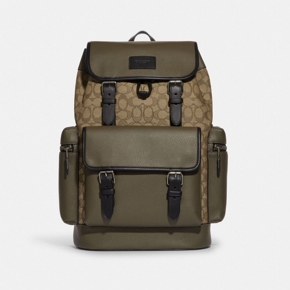 SPRINT BACKPACK IN SIGNATURE JACQUARD
