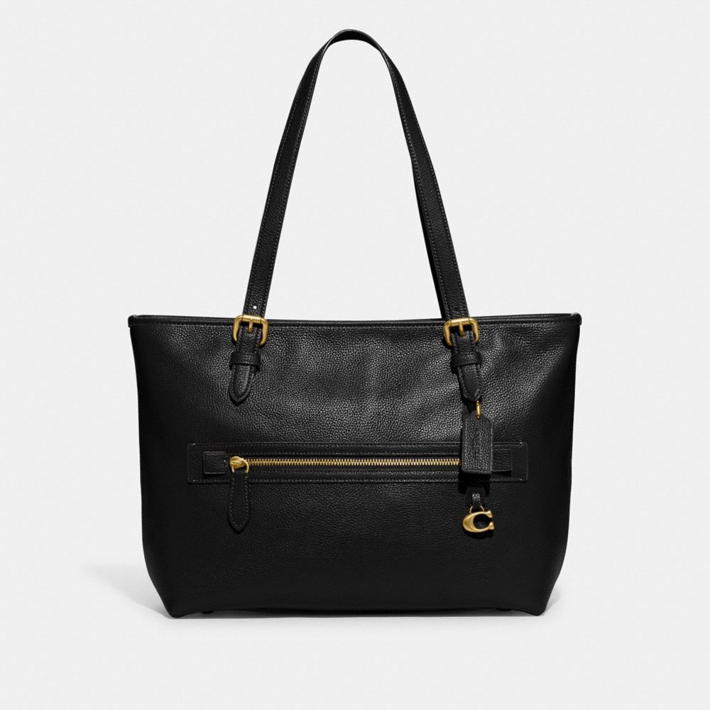 CD278 - Large Taylor Tote Brass/Black