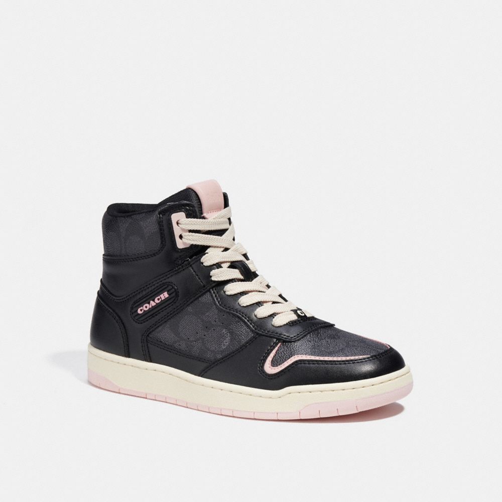 CD304 - High Top Sneaker In Signature Canvas Black