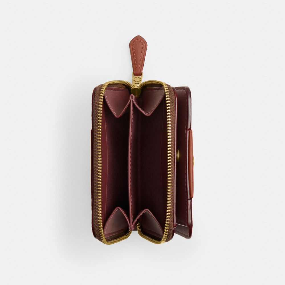 BILLFOLD WALLET IN COLORBLOCK SIGNATURE CANVAS