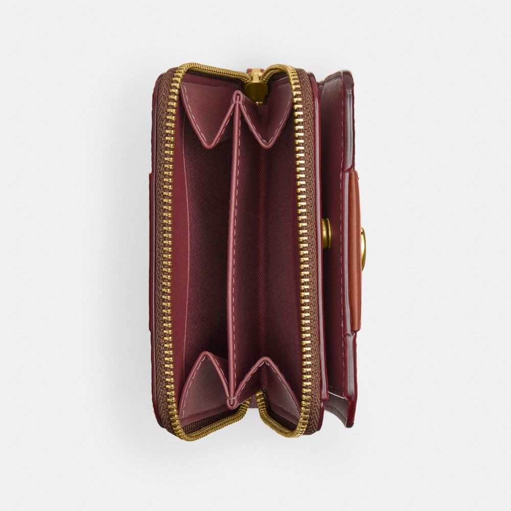 BILLFOLD WALLET IN COLORBLOCK SIGNATURE CANVAS