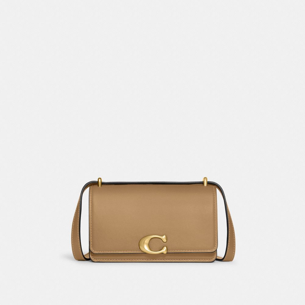 COACH CD724 Bandit Crossbody Bag BRASS/TAN