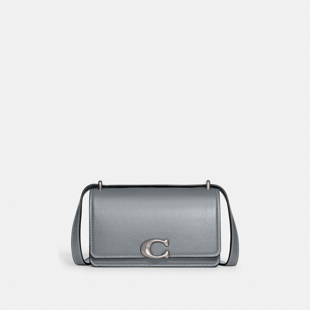 COACH CD724 Bandit Crossbody Bag SILVER/GREY BLUE
