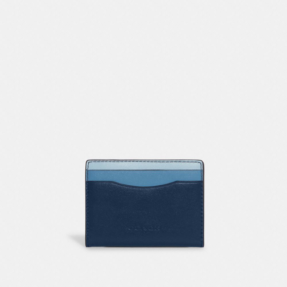 Magnetic Card Case In Colorblock - CD738 - QB/Midnight/Pacific Multi