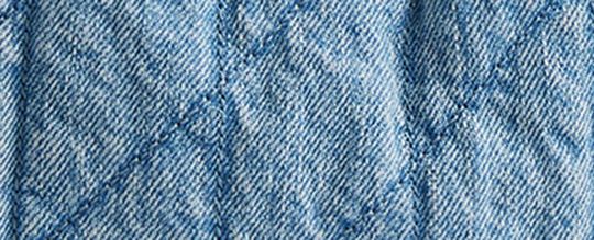 EVELYN LARGE SHOULDER BAG IN REGENERATIVE COTTON WITH QUILTING
