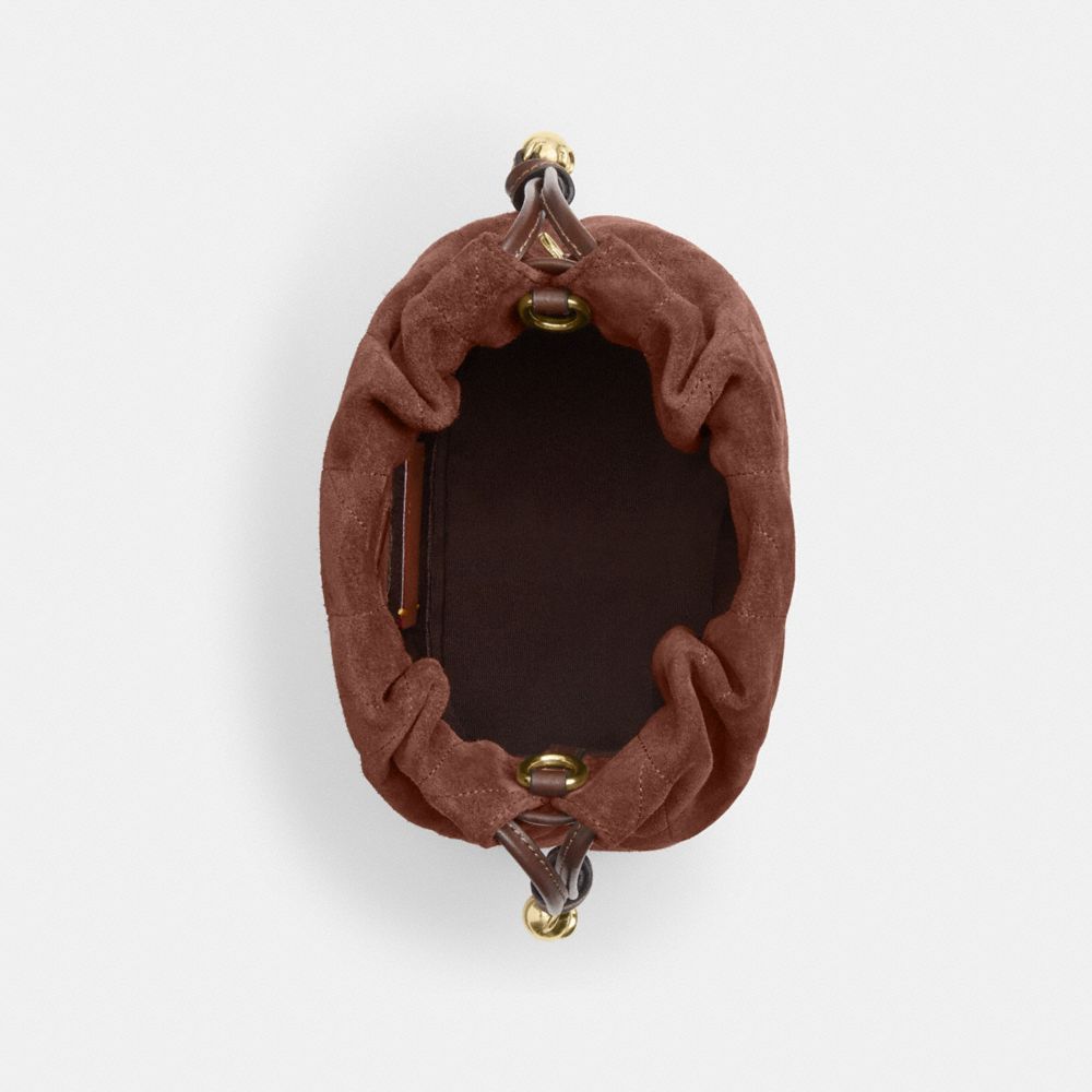 FAYE 絎縫細節迷你拉繩包